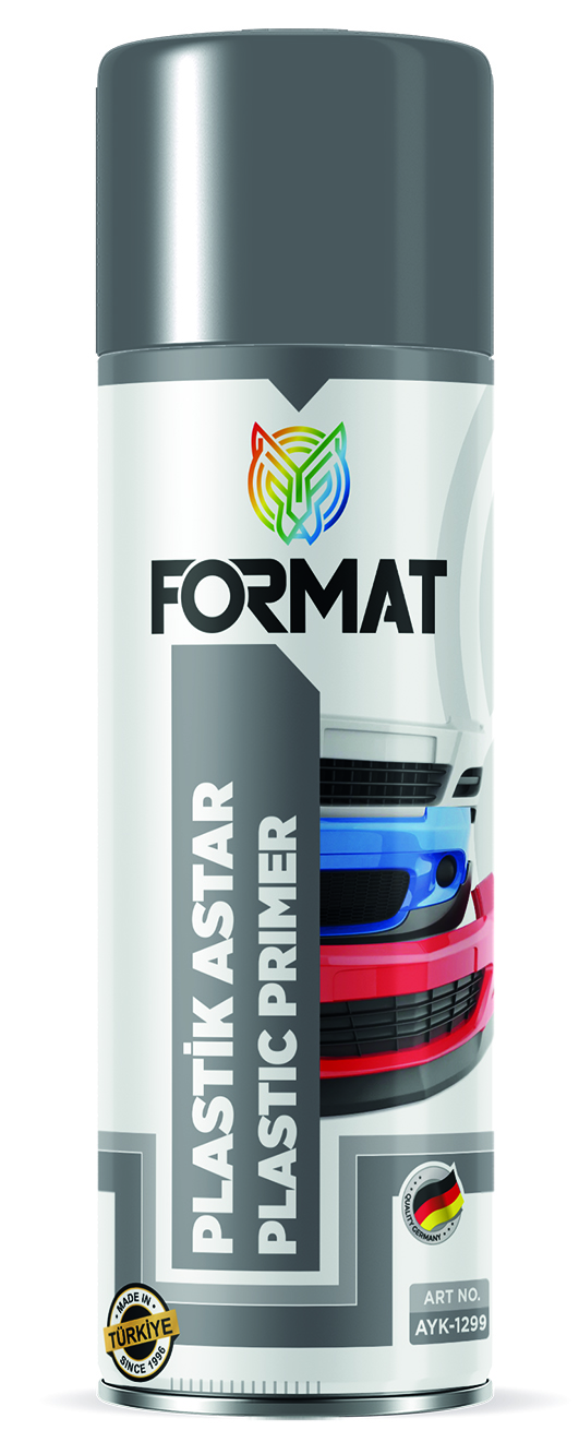 FORMAT PLASTIK ASTAR GRI AKRILIK SPREY BOYA 400 ML